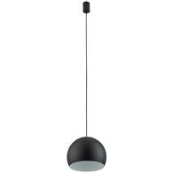 Lampa Wisząca CANDY Czarny Metalowy Klosz 1xGU10 27,5cm