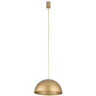 Lampa Wisząca HEMISPHERE S Złoty Metalowy Klosz 1xGX53 33cm