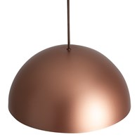 Lampa Wisząca HEMISPHERE S Miedziany Metalowy Klosz 1xGX53 33cm