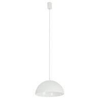 Lampa Wisząca HEMISPHERE S Biały Metalowy Klosz 1xGX53 33cm