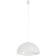 Lampa Wisząca HEMISPHERE L Biały Metalowy Klosz 4xGX53 50cm