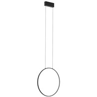 Lampa Wisząca CIRCOLO P Czarny 18W LED 4000K 45cm