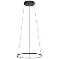 Lampa Wisząca CIRCOLO Czarny 18W LED 4000K 45cm