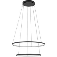 Lampa Wisząca CIRCOLO Czarny 35W LED 4000K 60,45cm