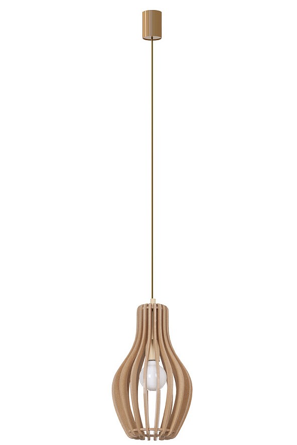 Lampa Wisząca IKA Brązowy 1xE27 24 cm