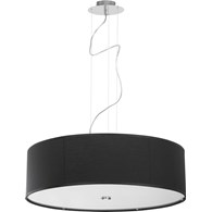 Lampa wisząca VIVIANE czarna 3xE27