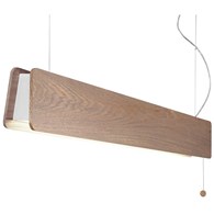 Lampa Wisząca OSLO Biały Brązowy 16W LED 3000K 98cm