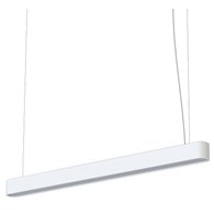 Lampa Wisząca SOFT Biały 1xT8 22W LED 3000K 125cm