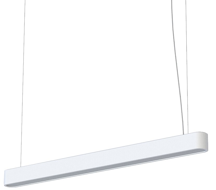 Lampa Wisząca SOFT Biały 1xT8 16W LED 3000K 95cm