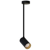 Lampa Sufitowa SPOT MONO LONG M Czarny Złoty 1xGU10