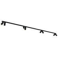 Lampa Sufitowa SPOT MONO Czarny Złoty 8xGU10 2x2m