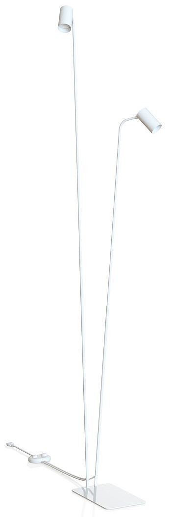 Lampa Podłogowa MONO Biały 2xGU10 216cm