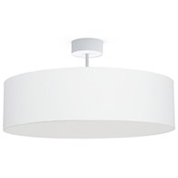 Lampa Sufitowa VIOLET Biały Abażur 3xE27 50cm