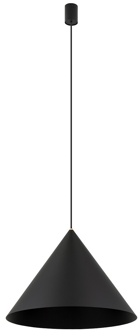 Lampa Wisząca ZENITH L Czarny 1xGU10 ES111 50cm