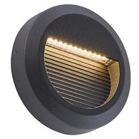 Zewnętrzna Oprawa Podtynkowa SIDEWALK Czarny 3W LED 3000K IP54 11cm