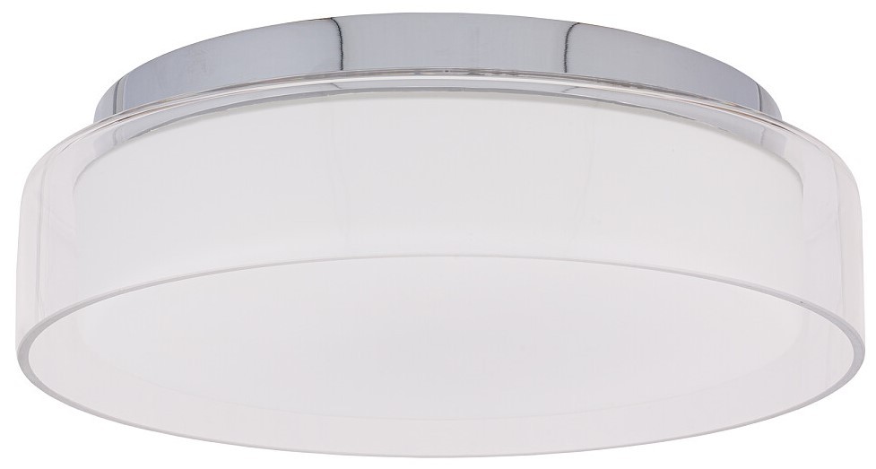 Plafon Łazienkowy PAN Srebrny 12W LED 4000K IP44 30cm