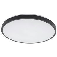 Plafon Łazienkowy AGNES ROUND Czarny 22W LED 4000K IP44 38,5cm