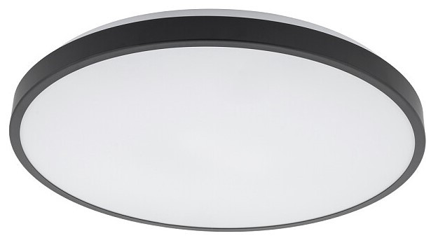 Plafon Łazienkowy AGNES ROUND Czarny 22W LED 4000K IP44 38,5cm