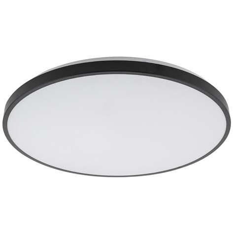 Plafon Łazienkowy AGNES ROUND Czarny 32W LED 4000K IP44 49cm