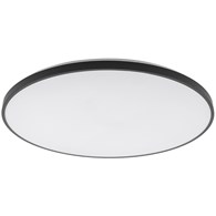 Plafon Łazienkowy AGNES ROUND Czarny 64W LED 4000K IP44 64,2cm