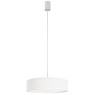 Lampa Wisząca MIST Biały Abażur 3xE27 56cm