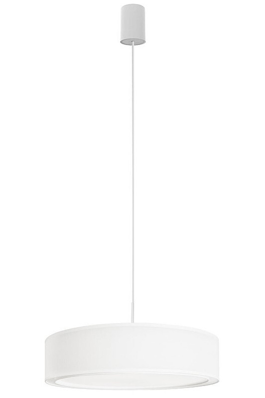 Lampa Wisząca MIST Biały Abażur 3xE27 56cm