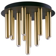 Lampa sufitowa STALACTITE zota 13xG9