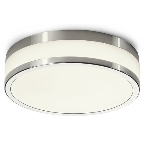 Plafon Łazienkowy MALAKKA Srebrny 18W LED 4000K IP44 29,5cm