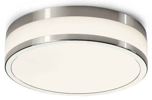 Plafon Łazienkowy MALAKKA Srebrny 18W LED 4000K IP44 29,5cm