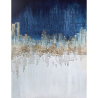 Obraz 379 60x80 cm abstrakcja z niebiesk