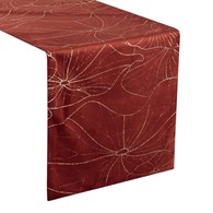 Bieżnik velvetowy BLINK 18 35x180 cm ceglasty