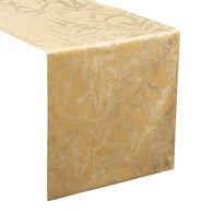 Bieżnik velvetowy BLINK 15 35x220 cm miodowy