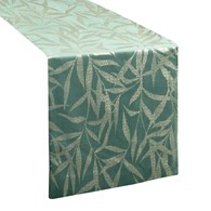 Bieżnik velvetowy BLINK 15 35x220 cm ciemnomiętowy
