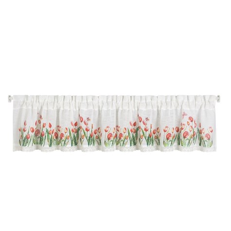 Firana zazdrostka STELLA 30x150 tulipany