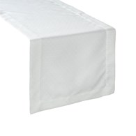 Bieżnik ELLEN 40x180 cm biały