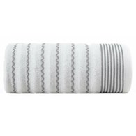 Ręcznik LEO 50x90 cm biały      Klasyczny ręcznik LEO z bordiurą w pasy