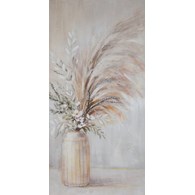 Obraz 497A 60x120 cm rośliny w wazonie