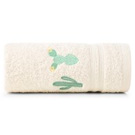 Ręcznik BABY40 30x50 cm kremowy Mięciutki i bardzo delikatny dziecięcy ręcznik kąpielowy z chłonnej tkaniny frotte z naturalnej bawełny