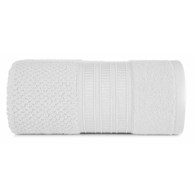Mięsisty ręcznik ROSITA 50x90 biały Miękki, jednolity kolorystycznie ręcznik bawełniany o dużej gramaturze