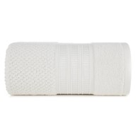 Mięsisty ręcznik ROSITA 70x140 kremowy Miękki, jednolity kolorystycznie ręcznik bawełniany o dużej gramaturze