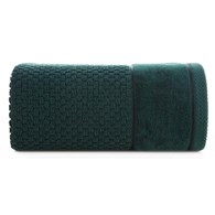 Mięsisty ręcznik FRIDA 70x140 c.zielony Miękki, jednolity kolorystycznie ręcznik bawełniany o dużej gramaturze