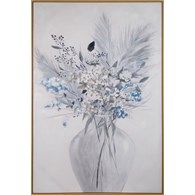 Obraz 614/A 80x120 cm kwiaty w wazonie