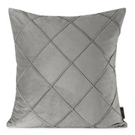 Poszewka NALA2 45x45 cm romby srebrna