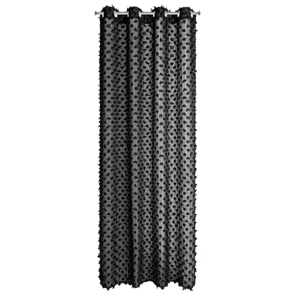 Elegancka zasłona AURELIA Eva Minge 135x250 cm czarna