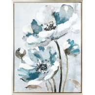 Obraz 673/A 45x60 cm niebieskie kwiaty