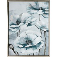 Obraz 673/B 45x60 cm niebieskie kwiaty