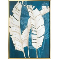Obraz 677/A 50x70 cm egzotyczne liście