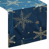 Bieżnik świąteczny 11B 40x140 cm granat