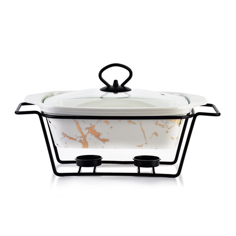 Naczynie z podgrzewaczem Marble 1,4L