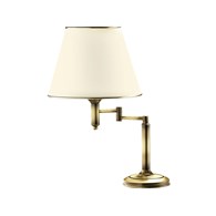 Lampka Nocna CLASSIC Patyna Ecru Abażur Regulowana 1xE27 56cm